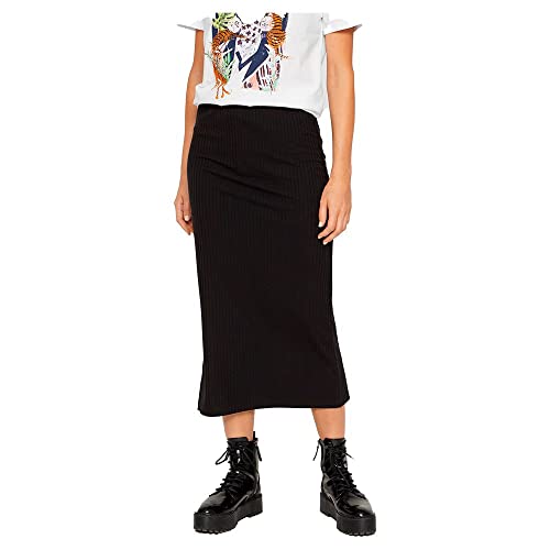 PIECES Pckylie Mw Midi Skirt Noos Bc von PIECES