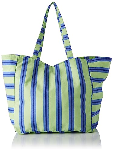 PIECES Damen Pclala Large Tote Bag Bc, Paradise Green, Einheitsgröße von PIECES