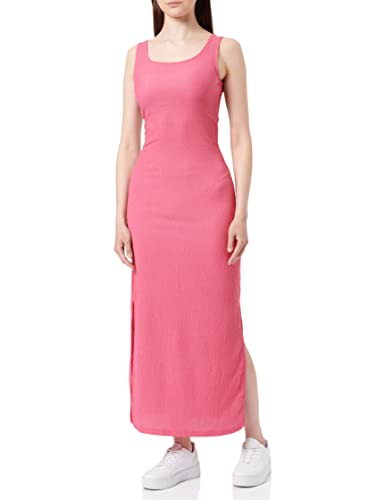 PIECES Damen Pcluna Sl Maxi Dress Sa Bc, Beetroot Purple, M von PIECES