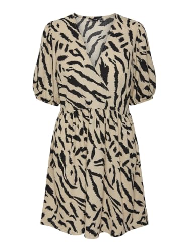 PCLUNA SS V-Neck Short Dress SA BC von PIECES
