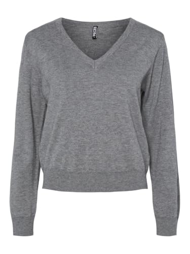 PCNATALIE LS V-Neck Pullover von PIECES