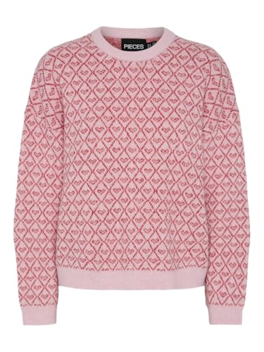 PCNAVI LS O-Neck Knit MM von PIECES