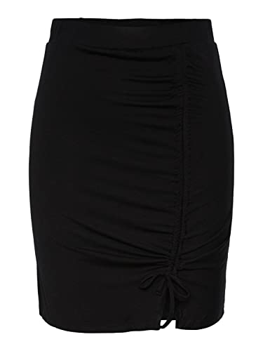 PIECES Damen Pcneora Hw Short String Skirt Sa Bc, Schwarz, XS PIECES Damen Pcneora Hw Short String Skirt Sa Bc, Schwarz, XS von PIECES