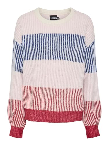PCNOLO LS O-Neck Knit MM BC von PIECES
