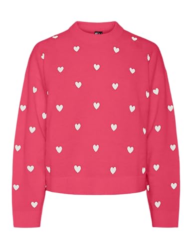 PCPAYA LS EMB HIGH Neck Knit BC PCPAYA LS EMB HIGH Neck Knit BC von PIECES