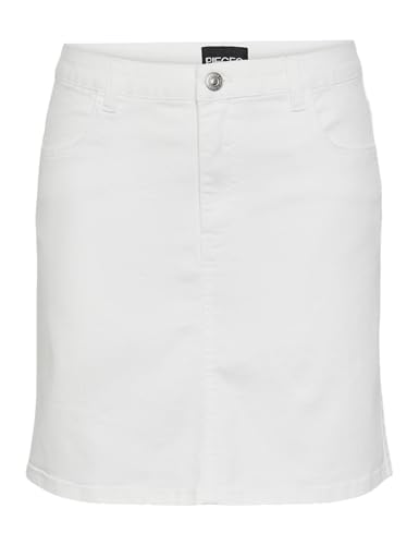 PCPEGGY HW Color Denim Skirt CP von PIECES