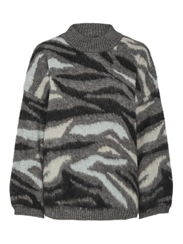 PCPEGGY LS HIGH Neck Jacquard Knit BC von PIECES