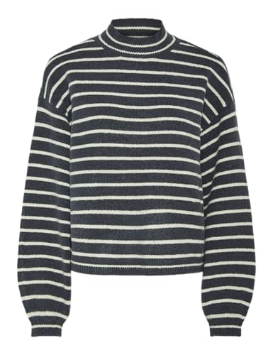 PCPENNA LS HIGH Neck Knit BC von PIECES