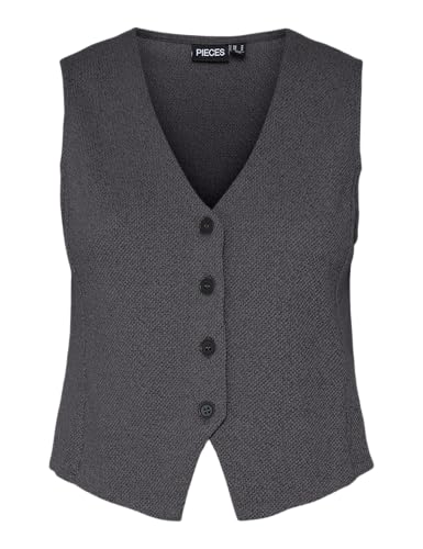 PIECES Damen Pcpepper Vest Bc Anzugweste , Magnet/Detail:Melange ,XL PIECES Damen Pcpepper Vest Bc Anzugweste , Magnet/Detail:Melange ,XL von PIECES