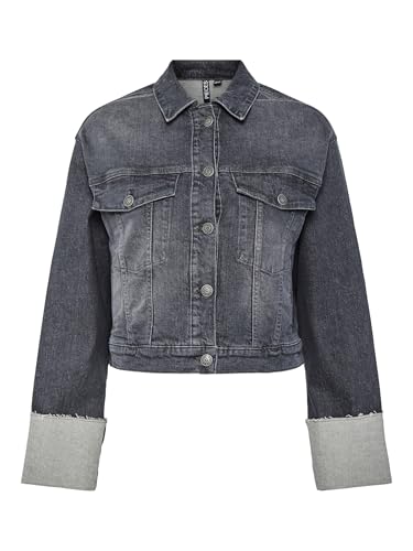 PCPIL FOLD UP DENIM JACKET PCPIL FOLD UP DENIM JACKET von PIECES