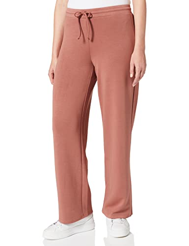 PIECES Damen Pcrise Mw Wide Pant Lw, Ash Rose, L von PIECES