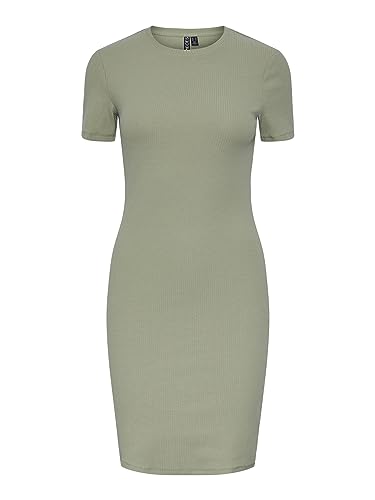 PIECES Damen Pcruka Ss Dress Noos, Tea, L von PIECES