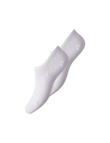 PIECES Damen Pctess 2 Pack Sneaker Socks Noos, Bright White, 36-38 von PIECES