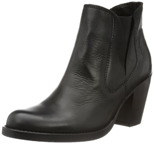 PIECES Beate Leather Chelsea Boot Black 17051838, Damen Chelsea Boots, Schwarz (Black), EU 40 von PIECES