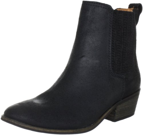 PIECES Becca Leather Boot 17043867, Damen Fashion Halbstiefel & Stiefeletten, Schwarz (Black), EU 37 von PIECES