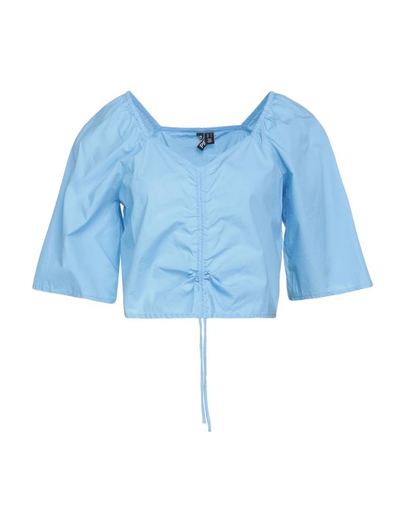 PIECES Top Damen Azurblau von PIECES