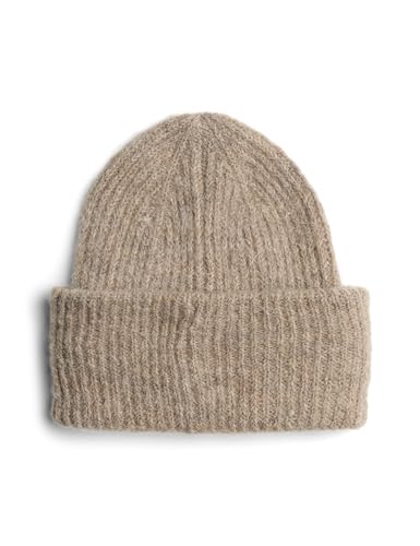 PIECES Damen Pcbera Hood Noos 17110321,Silver Mink,Einheitsgröße von PIECES