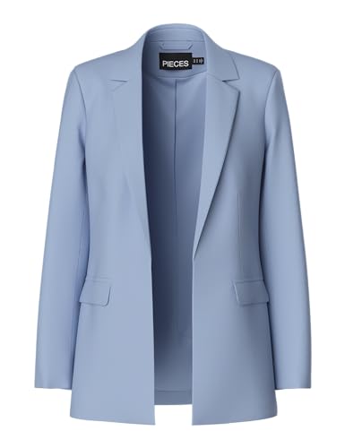 PIECES Damen Pcbossy Ls Loose Blazer Noos, Kentucky Blue, L PIECES Damen Pcbossy Ls Loose Blazer Noos, Kentucky Blue, L von PIECES