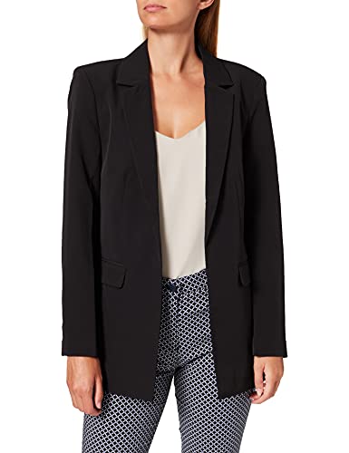 PIECES Damen Pcbossy Ls Loose Blazer Noos, Schwarz, M von PIECES