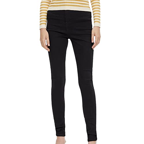 PIECES Womens Black Jeans von PIECES