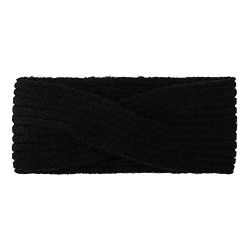 PIECES Damen Pcjeslin Wool Headband Noos Bc, Schwarz, Einheitsgröße von PIECES