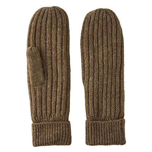 PIECES Damen Pcjeslin Wool Mittens Noos Bc, Fossil, Einheitsgröße von PIECES