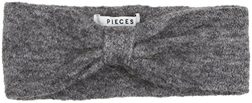 PIECES Damen Pcjosefine Wool Headband Noos, Medium Grey Melange, Einheitsgröße von PIECES