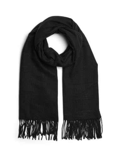 PIECES Damen Pckial New Long Scarf Noos Bc, Schwarz, Einheitsgröße von PIECES