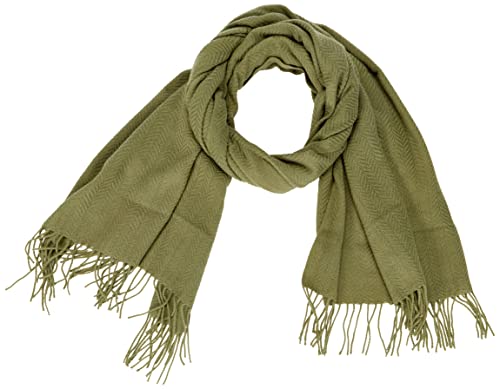 PIECES Damen Pckial New Long Scarf Noos Bc Schal, Deep Lichen Green, Einheitsgröße EU von PIECES