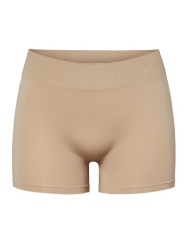 PIECES Damen Pclondon Mini Shorts Noos Bc Panties, Nature, M-L EU von PIECES