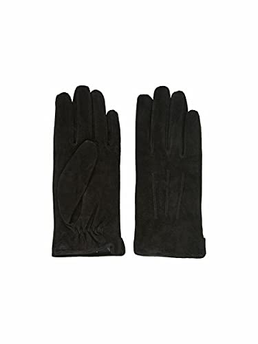 PIECES Damen Pcnellie Suede Gloves Noos, Schwarz, M von PIECES