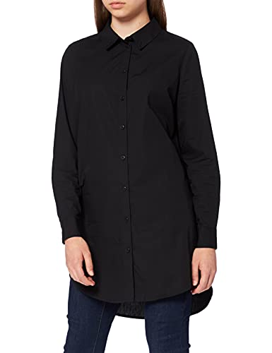 PIECES Damen Pcnoma Long Shirt Noos Bc Bluse, Schwarz, XS EU PIECES Damen Pcnoma Long Shirt Noos Bc Bluse, Schwarz, XS EU von PIECES