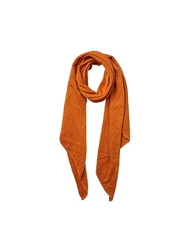 Bestseller A/S PIECES Damen Pcpyron Long Scarf Noos Bc Schal 17076047,Persimmon Orange,Einheitsgröße von PIECES