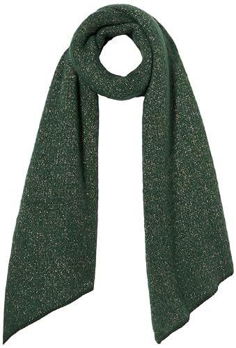 PIECES Damen PCPYRON Long Scarf NOOS BC Schal, Trekking Green/Detail:Gold Lurex, ONE Size von PIECES