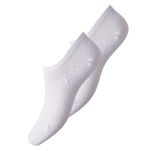PIECES Damen Pctess 2 Pack Sneaker Noos Socken, Bright White, 39-41 EU von PIECES