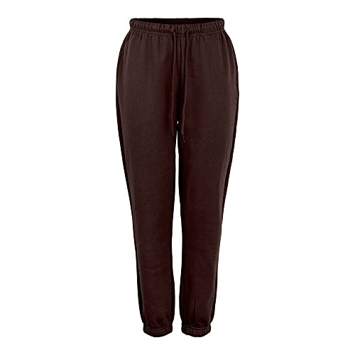 PIECES Damen Pcchilli Hw Pants Noos Bc Sweathose, Chicory Coffee, M EU von PIECES