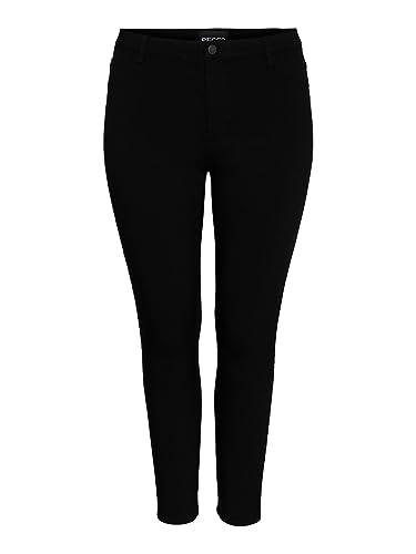 PIECES Damen Pchighskin Wear Noos Qx Bc Jeggings, Schwarz, 48 Große Größen EU von PIECES