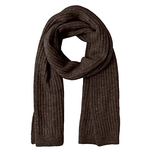 PIECES Damen Pcjeslin Wool Long Scarf Noos Bc, Chicory Coffee, Einheitsgröße von PIECES