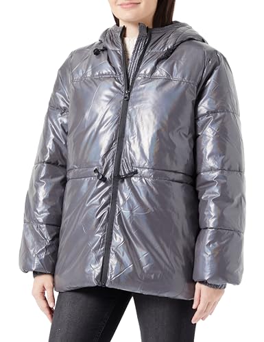 PIECES Damen Pcjetta Puffer Jacket, Magnet, L von PIECES