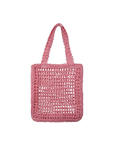 PIECES Damen Pcjulie Tote Bag D2d Handtasche, Prism Pink, Einheitsgröße EU von PIECES