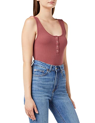 PIECES Damen Pckitte Tank Noos Top, Apple Butter, S EU von PIECES