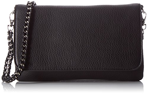 PIECES Damen Pcmercy Large Cross Body 17080841 Schultertasche, Schwarz (Black) von PIECES