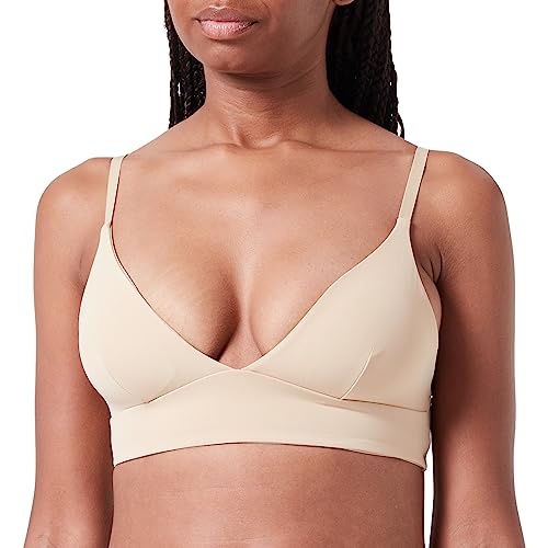 PIECES Damen Pcnamee Triangle Bra Noos, Nude, S von PIECES