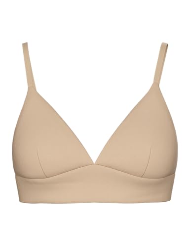 PIECES Damen Pcnamee Triangle Bra Noos BH, Nude, M EU von PIECES
