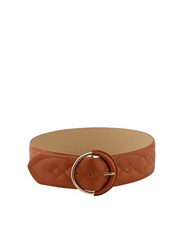 PIECES Damen Pcnatali Padding Waist Belt G rtel, Cognac, 75 EU von PIECES