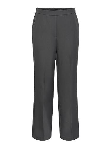 PIECES Damen Pcneva Hw Wide Pants Noos, Magnet, XXL / 30L von PIECES