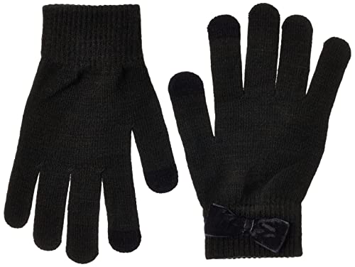 PIECES Damen Pcnew Buddy Bow Smart Gloves Bc Handschuhe, Schwarz, Einheitsgröße EU von PIECES