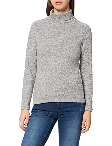 PIECES Damen Pcpam Ls Hoodie Noos, Light Grey Melange, XS von PIECES