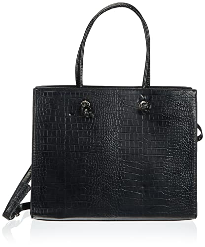 PIECES Damen Pcsanna Shopper Tasche, Schwarz, Einheitsgröße EU von PIECES