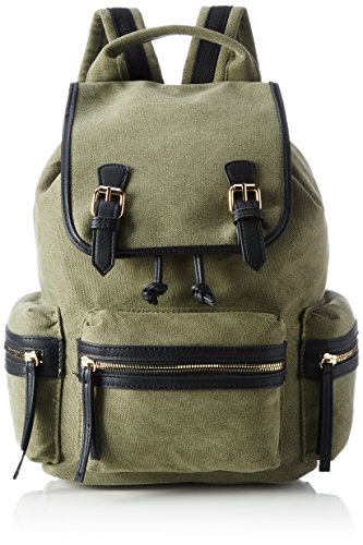 PIECES Damen Pcsimone Backpack 17081501 Rucksackhandtasche, Grün (Deep Lichen Green) von PIECES